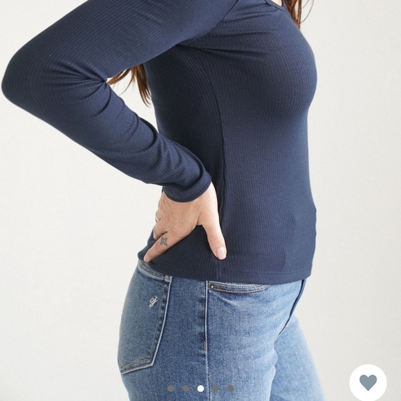 CJ’s Favorite Ribbed Long Sleeve - Picture 8 of 8